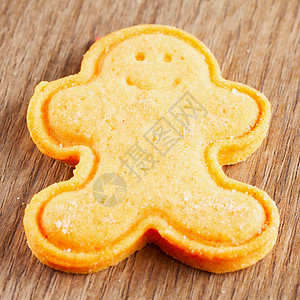 木偶片饼干 传统的 派对 插图 糖果 卡片 杏仁背景图片