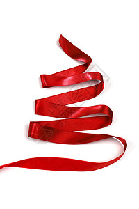 程式化的丝带圣诞 tre 简单的 传统的 新年背景图片