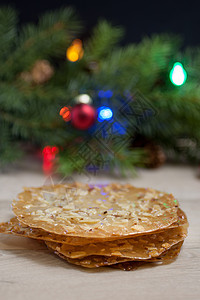 饼饼干 糖果 面包店 松脆的 圣诞节 假期背景图片
