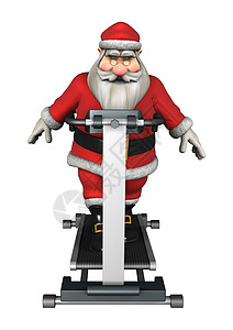 圣圣诞健身 锻炼 白色的 运动 健康 庆典 合身背景图片