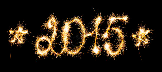 新年快乐-2015 年与烟火 周年纪念日 快乐的 庆典背景图片