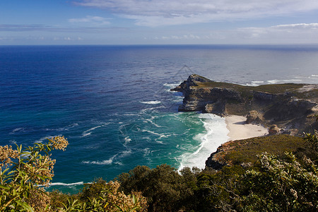 南非的角角海滩背景图片