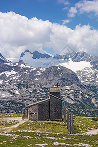 劳恩施泰因Dachstein 礼拜堂 假期 奥先科格尔 欧洲 教会背景