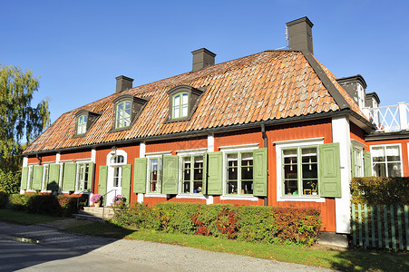 旧旧传统房屋背景图片