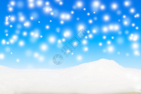 冬季冬季背景 蓝色背景 圣诞节 装饰品 天空 季节 降雪 微光背景图片