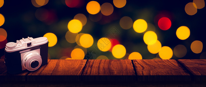 照相机复合图像 风流 圣诞节的时候 圣诞节 圣诞树 闪烁 灯背景图片