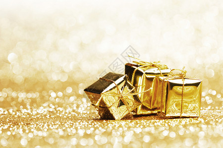 金金礼物 圣诞节 展示 金子 闪光 周年纪念日 情人节 喜庆的 盒子背景图片