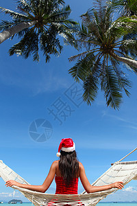 圣诞节假期 蓝色的 小丘 夏天 海滩 户外的 红色的背景图片