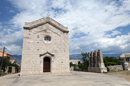 克罗地亚地中海教会 地中海教堂图片