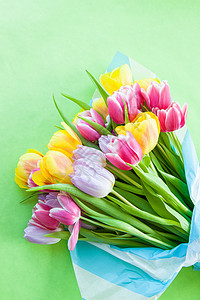复活节背景背景 乐趣 装饰的 郁金香 春天的花朵背景图片