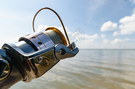 渔业 旅行 鱼 卷轴 季节 爱好 反射 杆 垂钓者图片