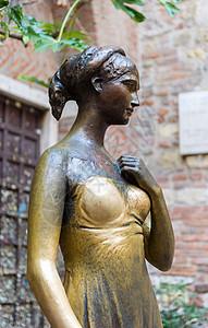 维罗纳的朱丽叶雕像高清图片