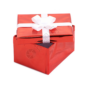 开放礼品箱 庆典 弓 喜悦 快乐的 圣诞节 礼物背景图片