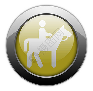 骑马图标图标 按钮 平方图马轨 骑术 骑士 踪迹 娱乐背景