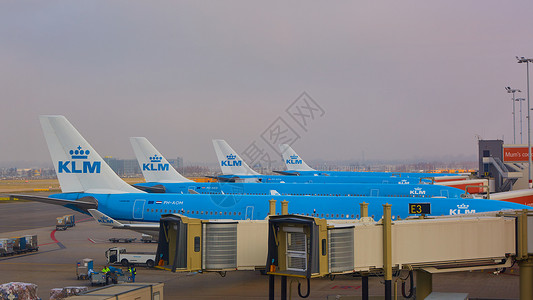 阿姆斯特丹史基浦机场运输航空公司高清图片