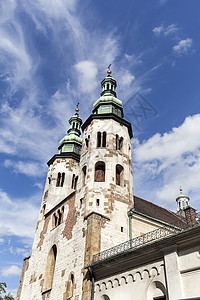 逃离塔科夫波兰克拉科夫老城11世纪圣安德鲁教堂 波兰克拉科夫 教会 塔背景