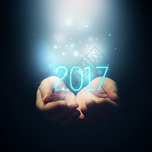 2017年 新年快乐背景图片