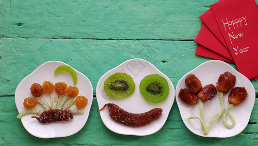 越南给泰特的食品 保存果果酱 传统 绿木 美食艺术背景图片