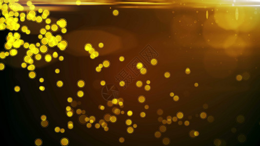 金颗粒被飞路排斥 环形 魔法 流动的 假期 电脑图片