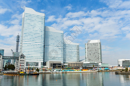 横滨海洋塔建筑学商业高清图片