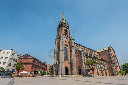 南韩首尔明东大教堂图片