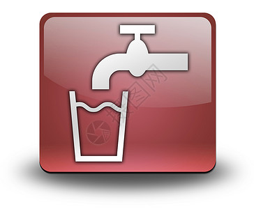 流水图标图标 按钮 立方图流水 野营 贴纸 饮用水 供水背景