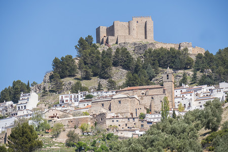 塞古拉·德拉谢拉 西班牙Jaen 植被 国家的高清图片