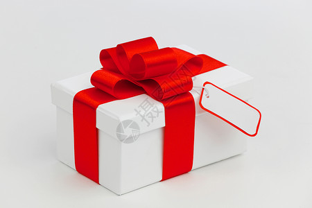 带标签的假日礼物 纸 惊喜 新年 盒子 喜庆的背景图片