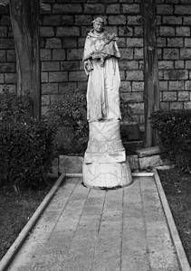 阿圭罗救主雕像 古董 雕塑 信仰 钥匙 僧 弗朗西斯 雕刻 上帝背景