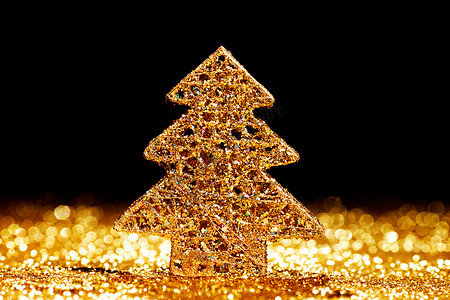 圣诞节装饰 庆典 装饰风格 新年 金的 假期 金子背景图片