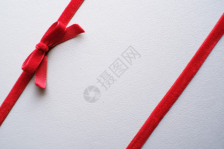 情人节的红丝带蝴蝶结爱美丽 浪漫 心 海报 传单背景图片