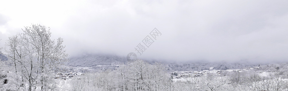 法国勃朗峰节假日 法国 雪 开胃菜 滑雪 冬天高清图片