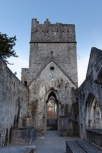 穆克罗斯修道院 爱尔兰 联合王国高清图片