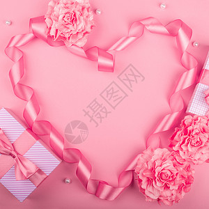 情人节背景 周年纪念日 玫瑰 奢华 纸 织物 快乐的图片
