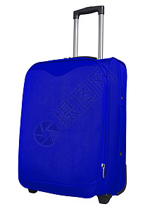 旅行袋 - 蓝色 闲暇 手提箱 小路 游客背景图片