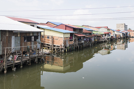 柬埔寨贡布省村村图片