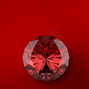 红底红钻石 爱 天 假期 金属 时尚 红宝石 珠宝背景图片
