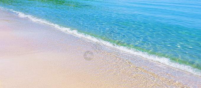 海平面和沙砂 海岸 支撑 热带 天堂 自然图片