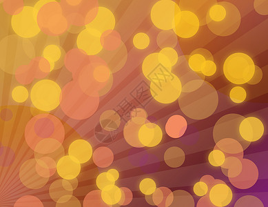 灯光 背景虚化 电灯泡 黄色的 节日 闪光 俱乐部背景图片