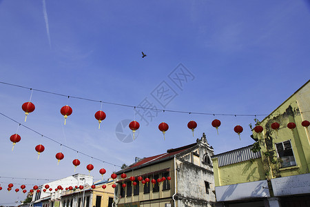 灯笼中国装饰 寺庙 传统 节日 装饰品 佛教背景图片