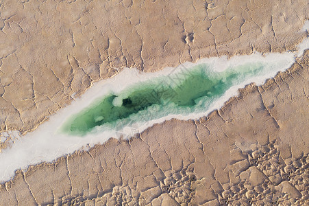 中国青海的盐湖 自然风景环绕中国青海 旅游图片