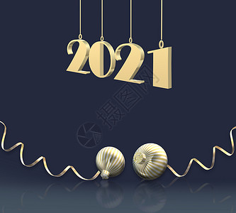 2021年新年黄金现实背景背景图片