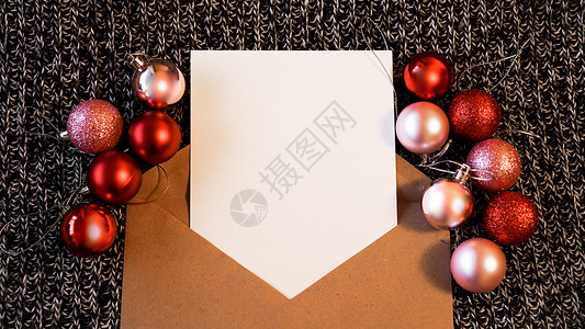 空白纸纸纸纸纸纸纸袋 Kraft纸信封 新年的概念 床单 生态包装图片