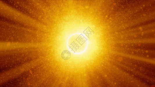抽象粒子太阳太阳耀斑粒子 闪闪发光 天文学 灰尘 背景虚化背景图片