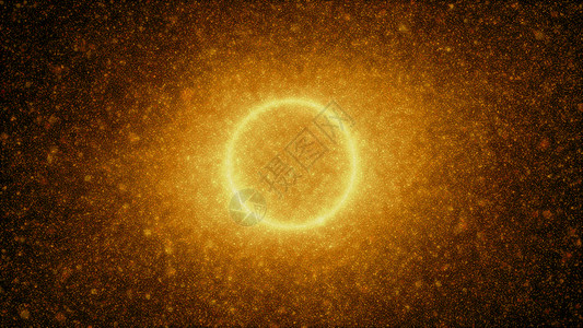 抽象粒子太阳太阳耀斑粒子 背景虚化 庆典 派对 火背景图片