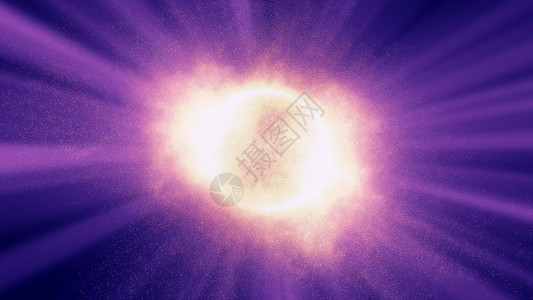 抽象粒子太阳太阳耀斑粒子 闪闪发光 科学 金子 平视显示器背景图片