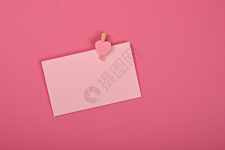粉红色上的情人节纸纸纸纸纸条图片