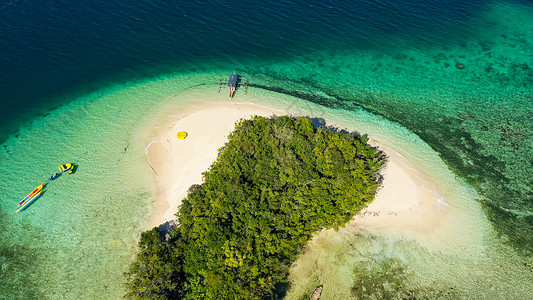 布列塔尼亚群岛集团菲律宾明达瑙 水 多于 热带景观高清图片