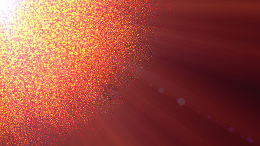 抽象粒子太阳太阳耀斑粒子 光束 黑点 星星 火背景图片