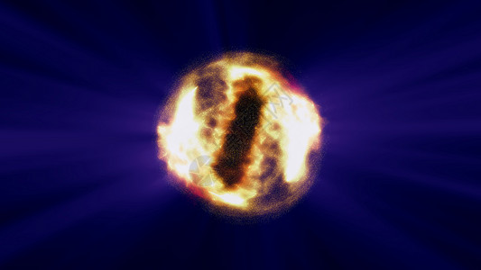 抽象粒子太阳太阳耀斑粒子 金子 平视显示器 火 全息图背景图片